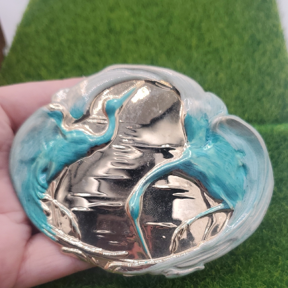Charmant Waterfall Belt Buckle Overflow NWT
